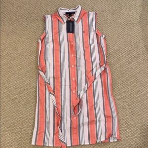 Tommy Hilfiger sleeveless shirt dress